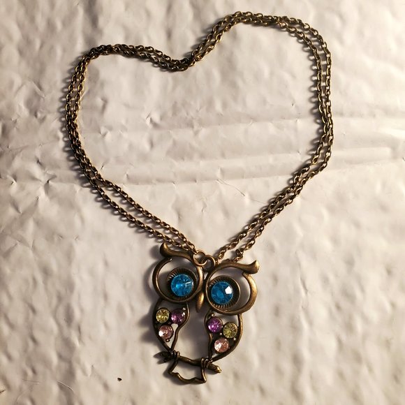 All Embracing Treasures Jewelry - NWT Adorable Owl Necklace
